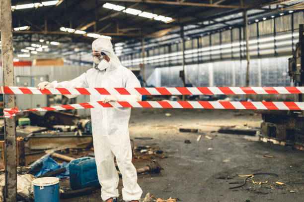 Professional Infectious Disease Decontamination technician working in Coleridge, NE